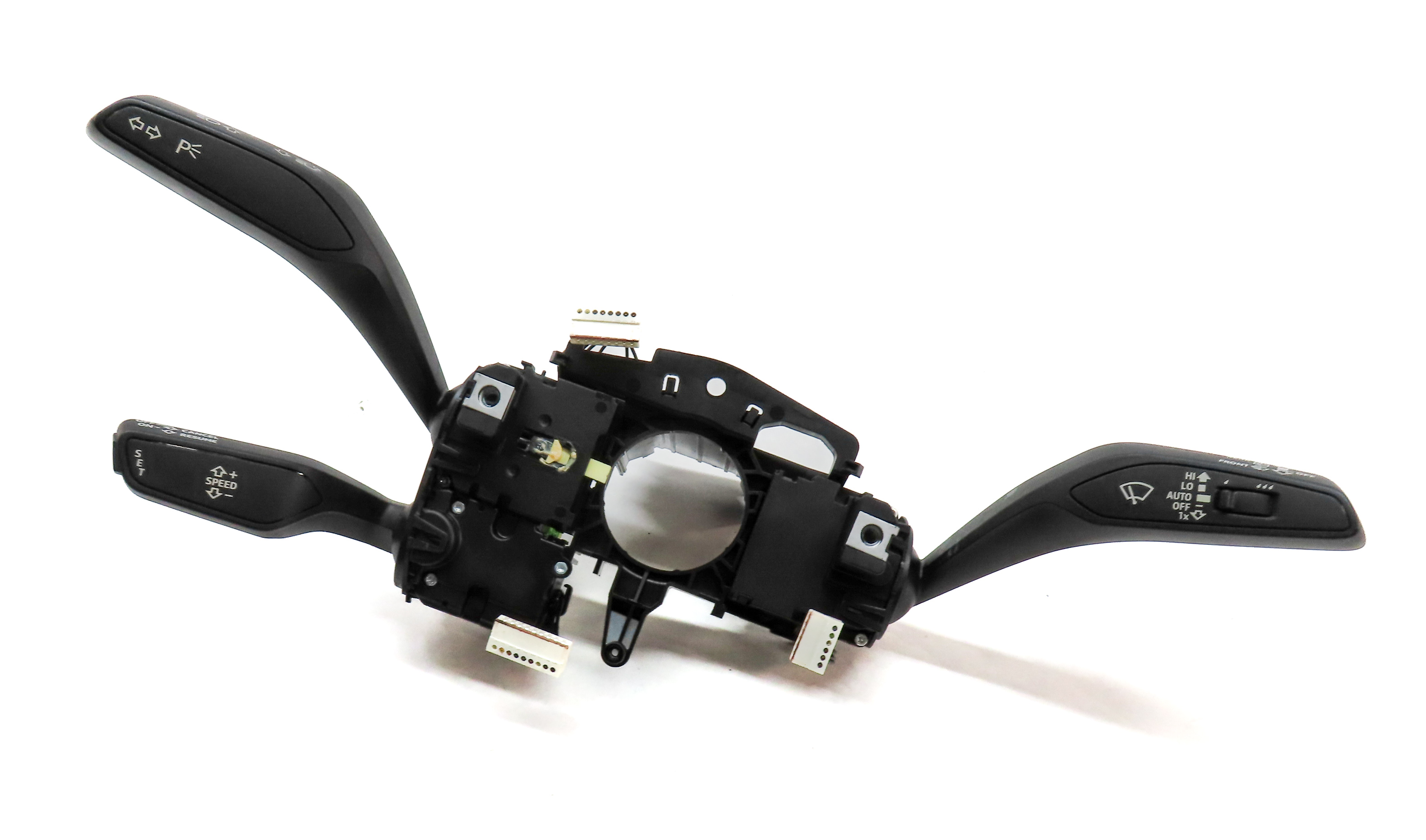 2016-2018 AUDI A3 E-TRON (8VF) BLINKER WIPER CRUISE COLUMN COMBINATION SWITCH — exact item pictured